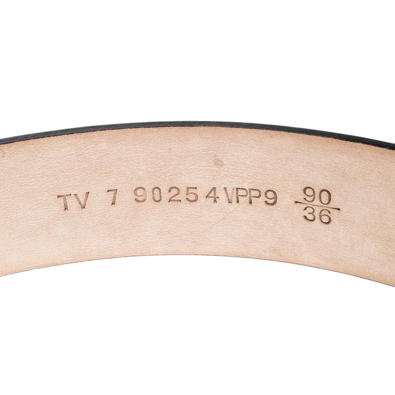 Valentino Dark Beige Patent Leather Bow Belt 90CM 3