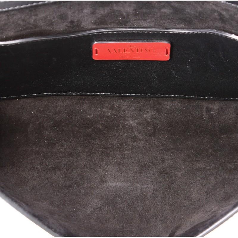 Valentino Demilune Clutch Leather 3