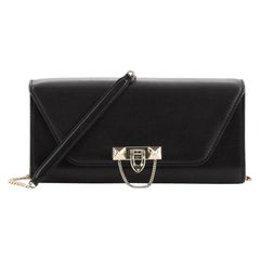 Valentino Demilune Clutch Leather