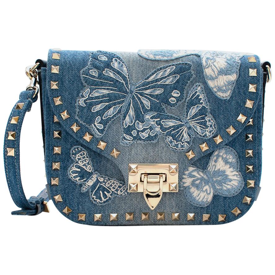 embroidered cross body bag