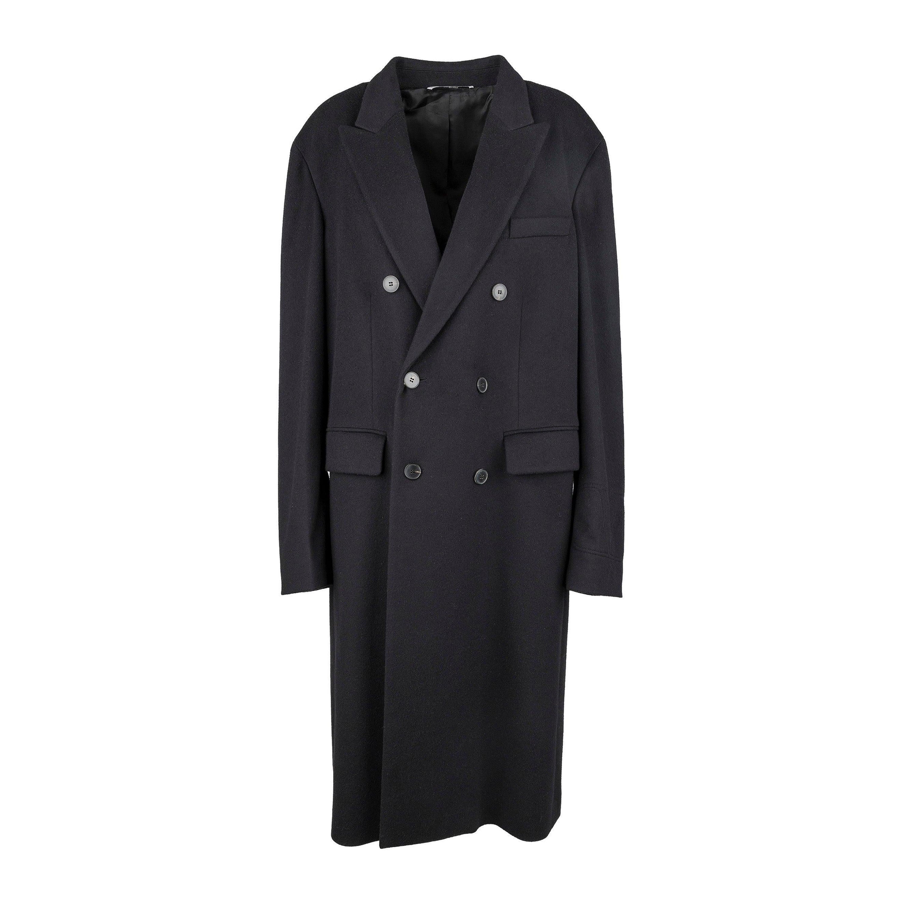 Valentino Cappotto in lana a doppio petto - Anni '20