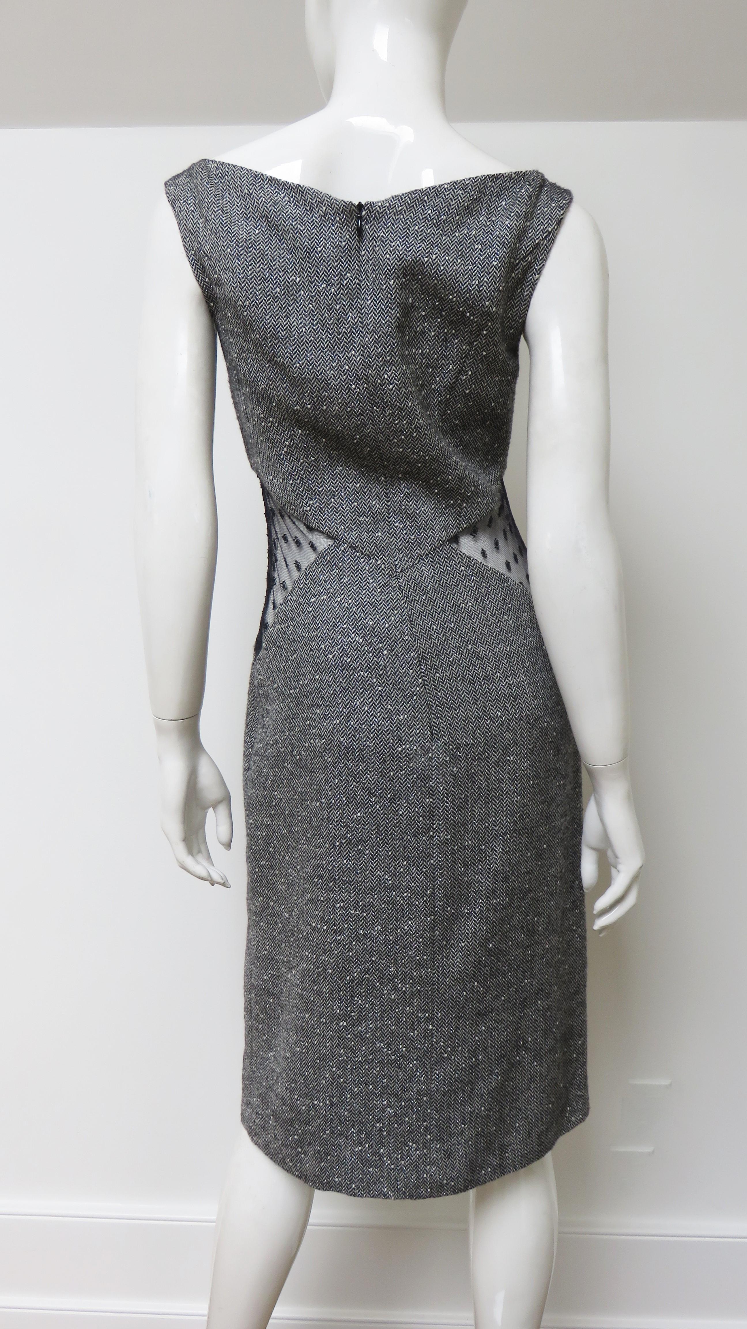 Valentino Dress with Cut out sides 1990s For Sale 5
