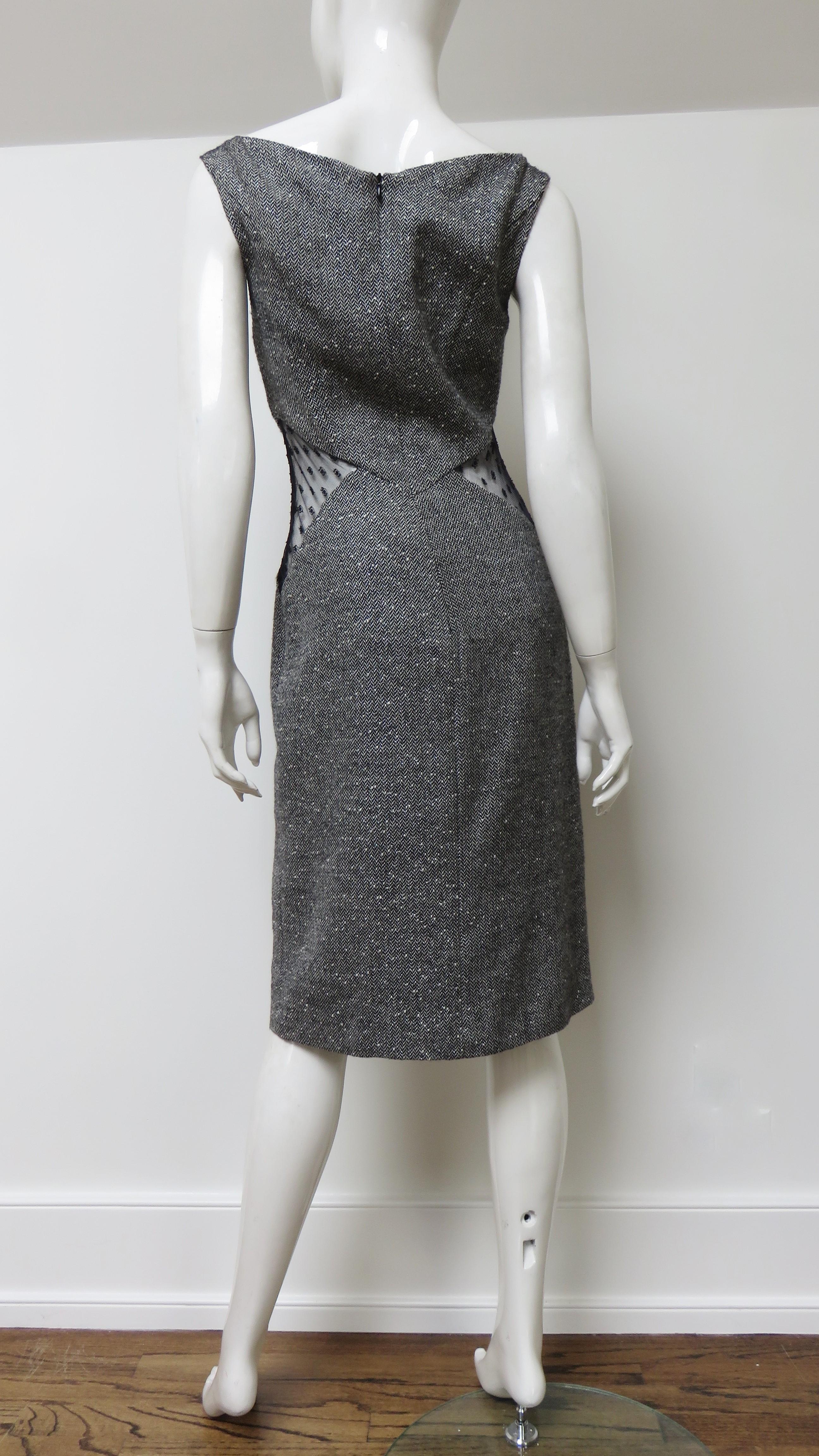 Valentino Dress with Cut out sides 1990s For Sale 10