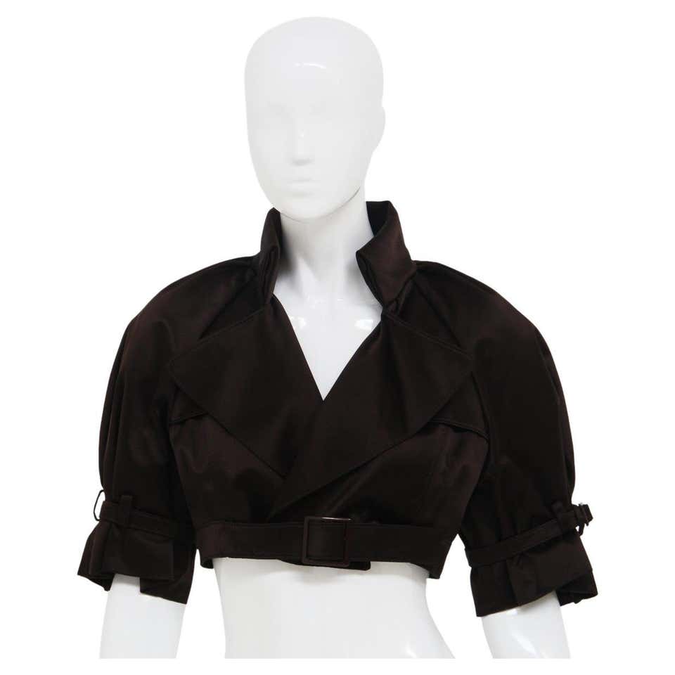 Jean-Claude Jitrois Brown Leather Vintage Corsage For Sale at 1stDibs ...