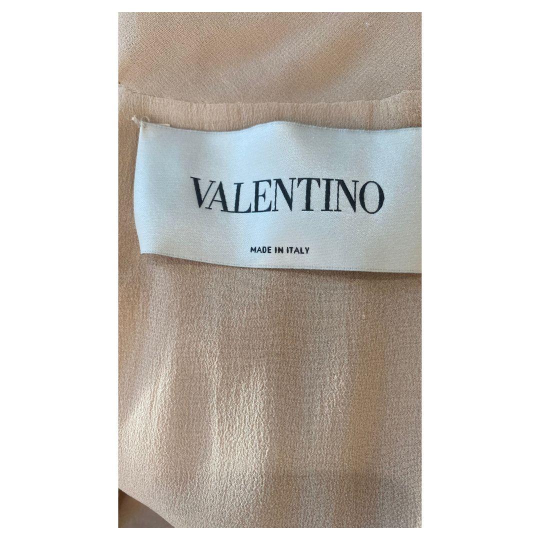 Valentino Verschönertes Abendkleid aus Tüll Resort 2012 Größe 38IT im Angebot 1
