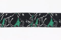 Valentino Embroidered Canvas And Leather Bag Strap