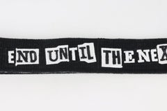 Valentino Embroidered Canvas And Leather Bag Strap