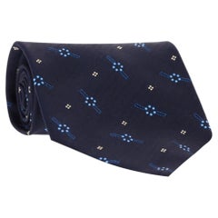 Valentino Embroidered Silk Tie