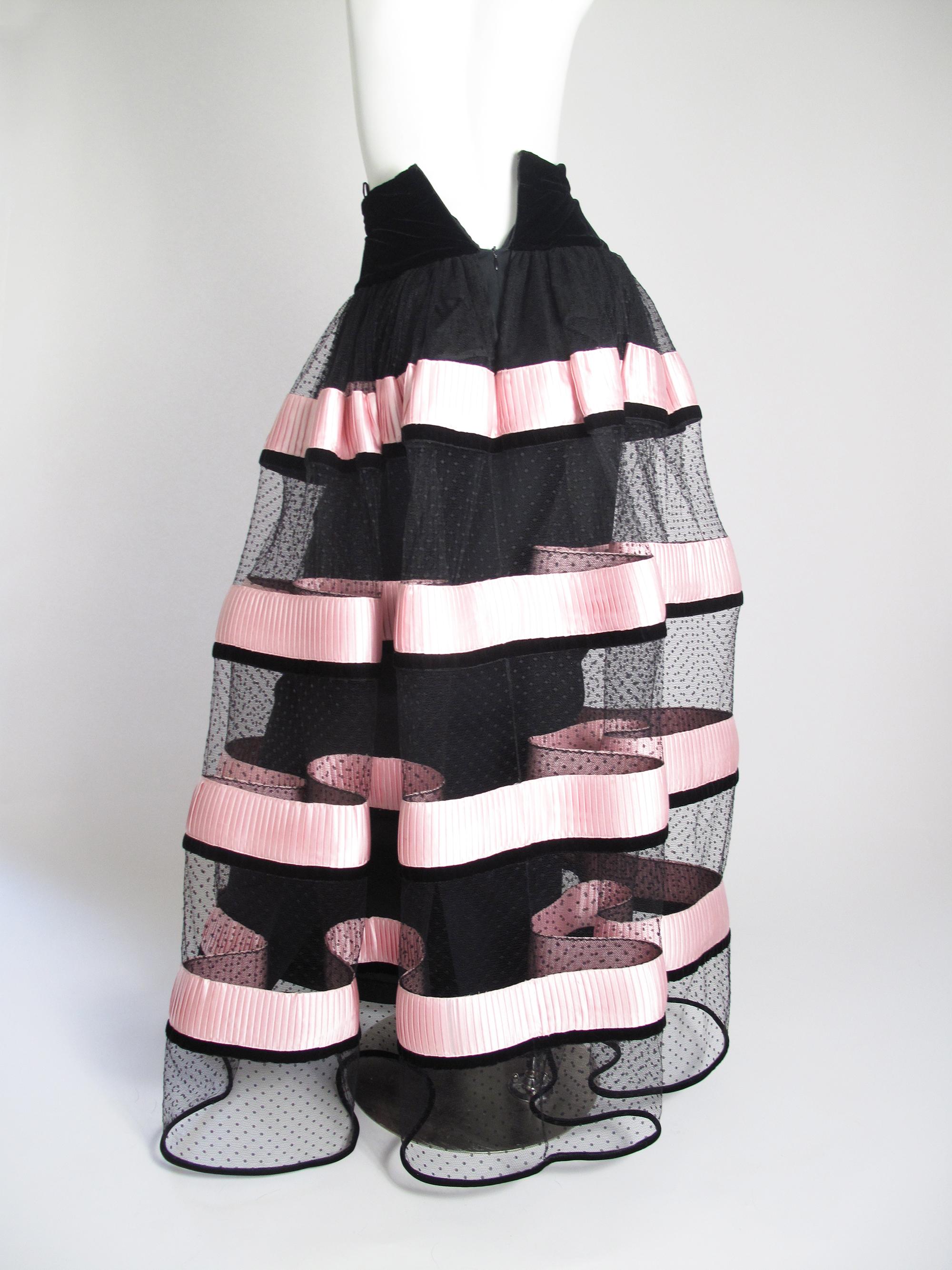 Women's Valentino Evening Skirt, 1980s