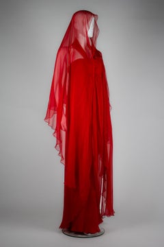 Valentino Fall/Winter 1996 Runway Finale Dress