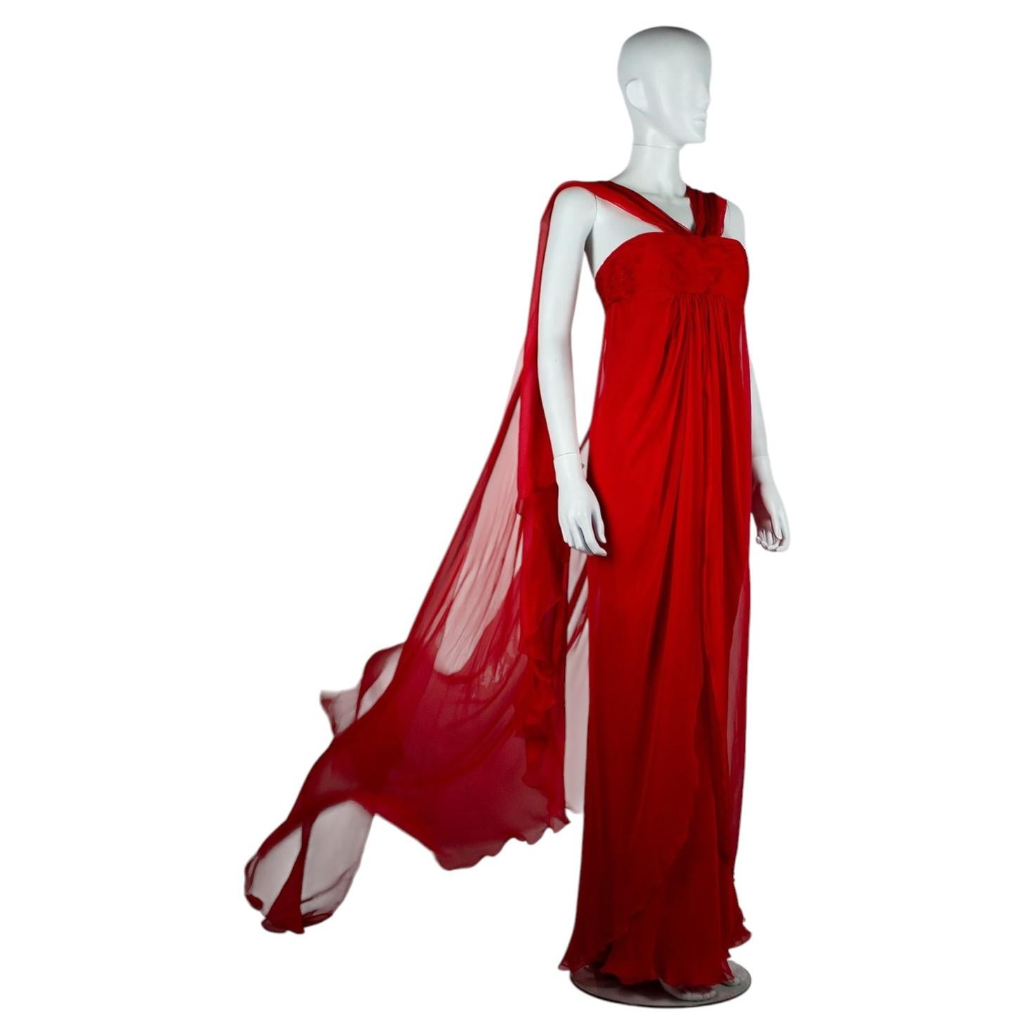 Valentino Fall/Winter 1996 Runway Finale Dress