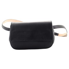 Valentino Flap Belt Bag Leather Small