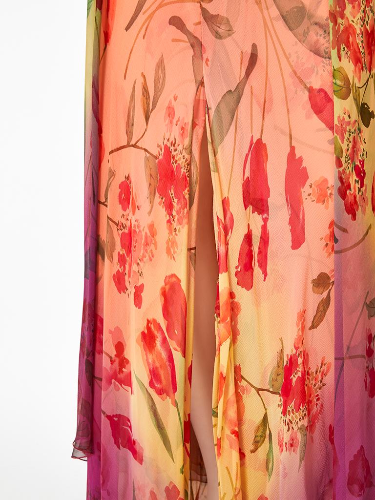 valentino floral gown