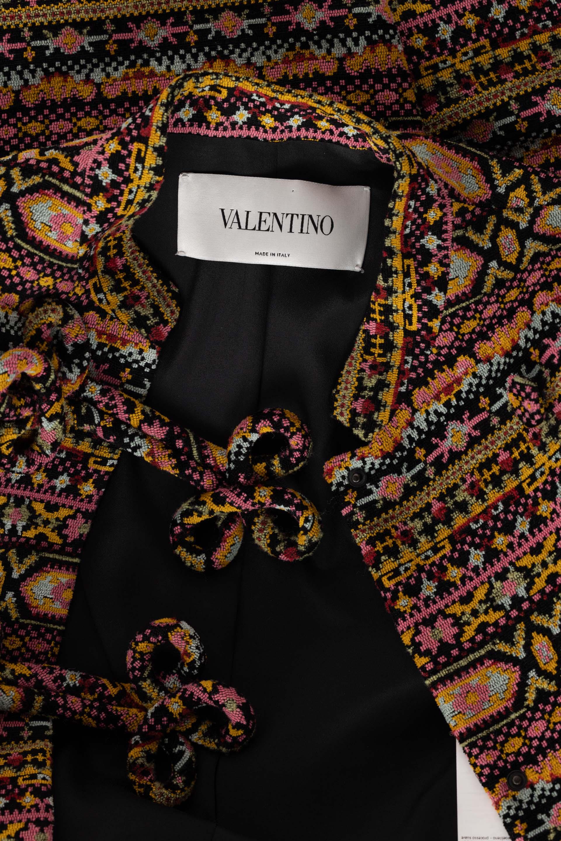 Valentino Folklore Tapestry Runway Coat Fall 2012 8