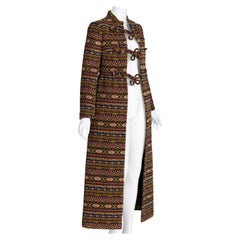 Valentino Folklore Tapestry Runway Coat Fall 2012