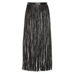 Valentino Fringed Leather Belt