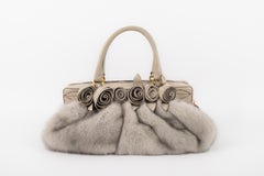 Valentino fur bag