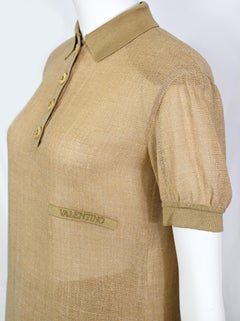 Conjunto con falda plisada de Valentino Garavani de los años 90
