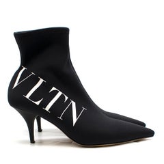 Valentino Garavani 70mm VLTN Sock Boots - Current Season 40