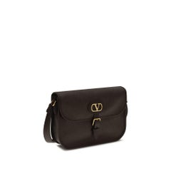 Valentino Garavani Antibes Shoulder Bag — Brown
