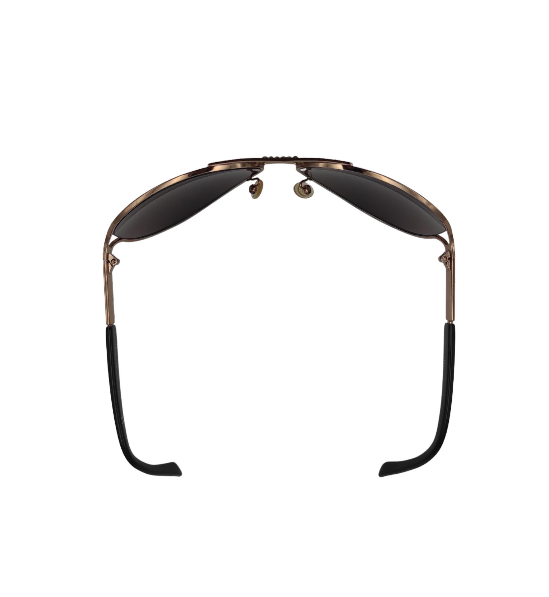 Women's Valentino Garavani aviator pink rhinestones sunglasses For Sale