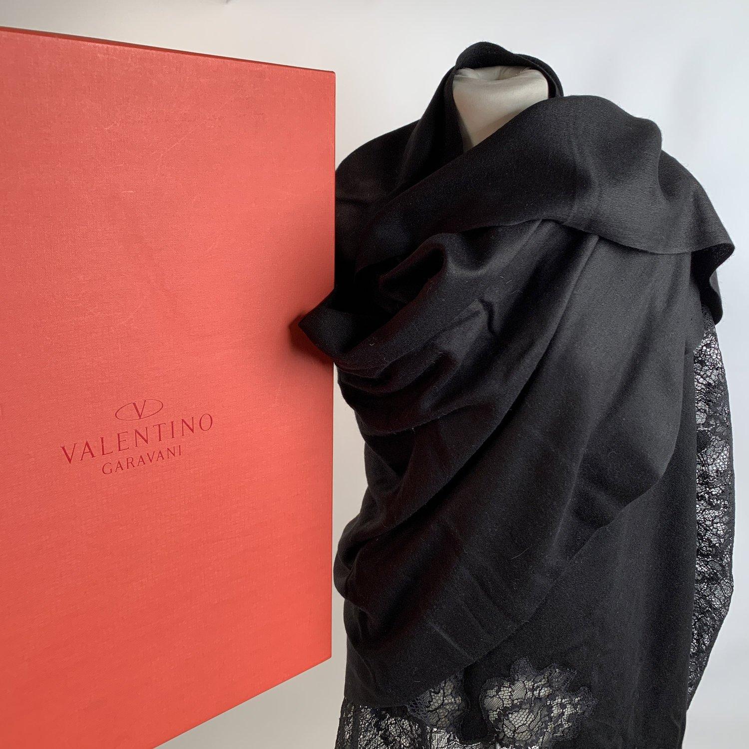 valentino scarf cashmere