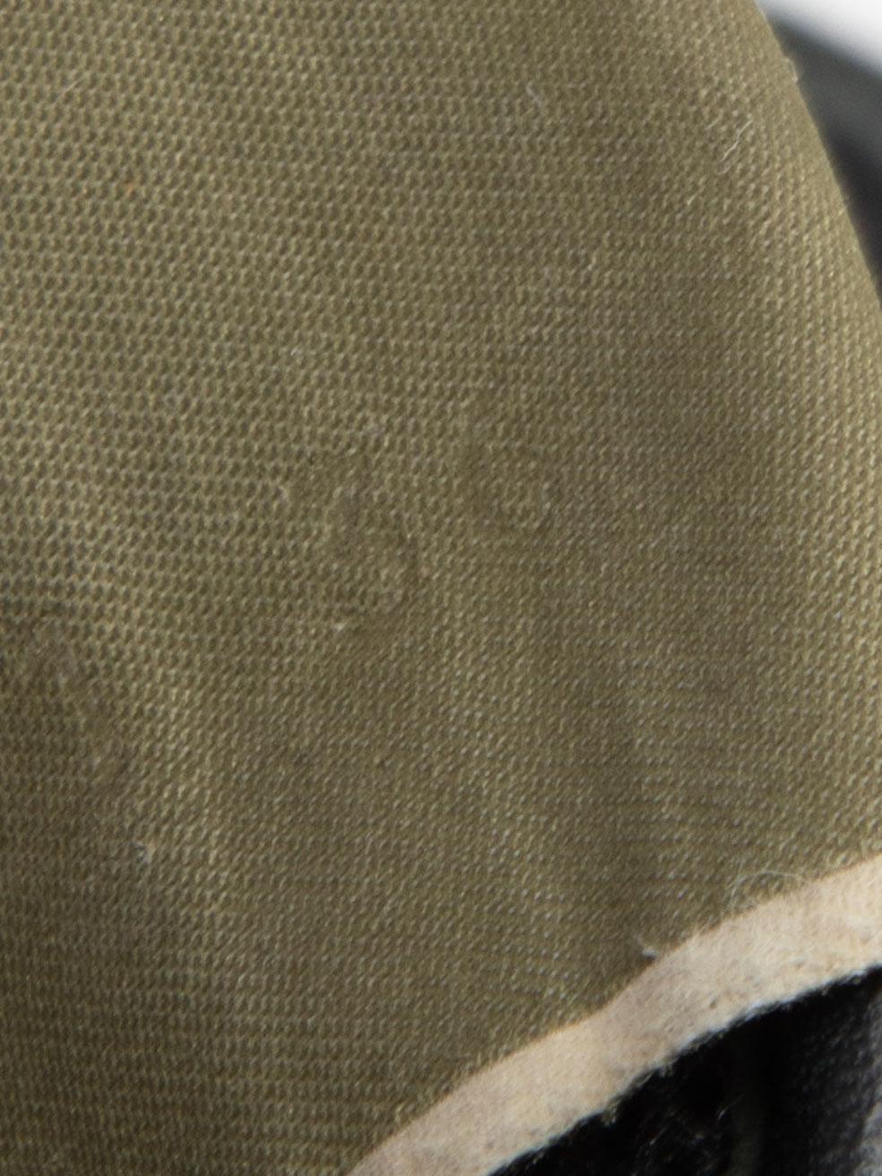 De las mujeres Valentino Garavani Zapatillas de cuero con paneles de encaje negro Talla IT 36 en venta