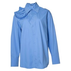 Valentino Garavani, blue cotton shirt