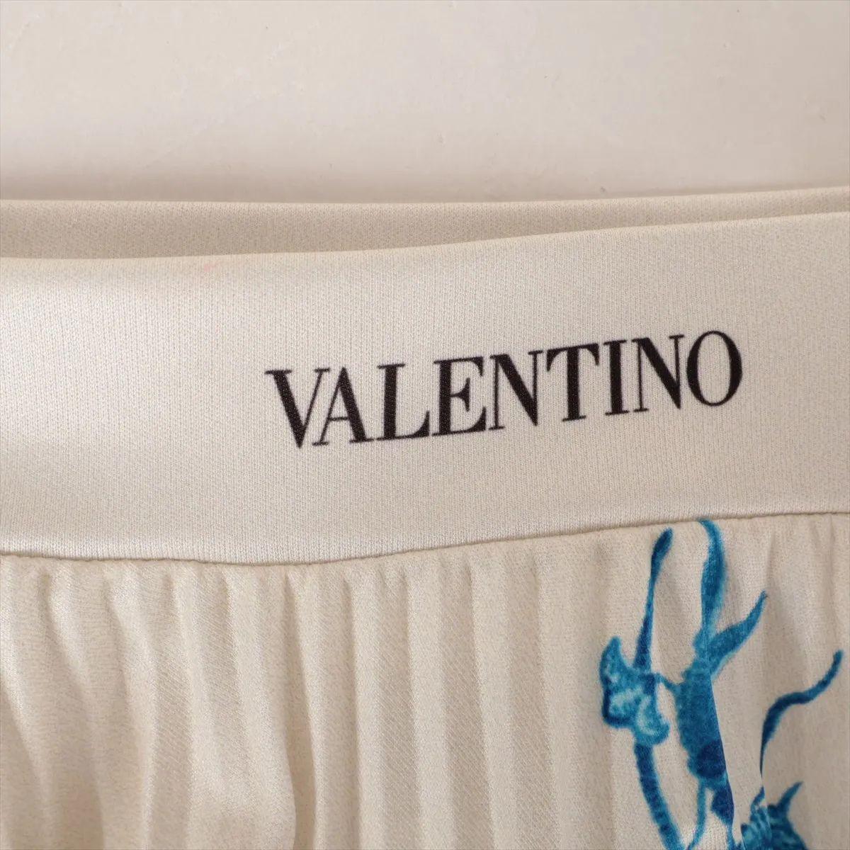 Falda plisada Valentino Garavani Bluegrace Bouquet en venta 2
