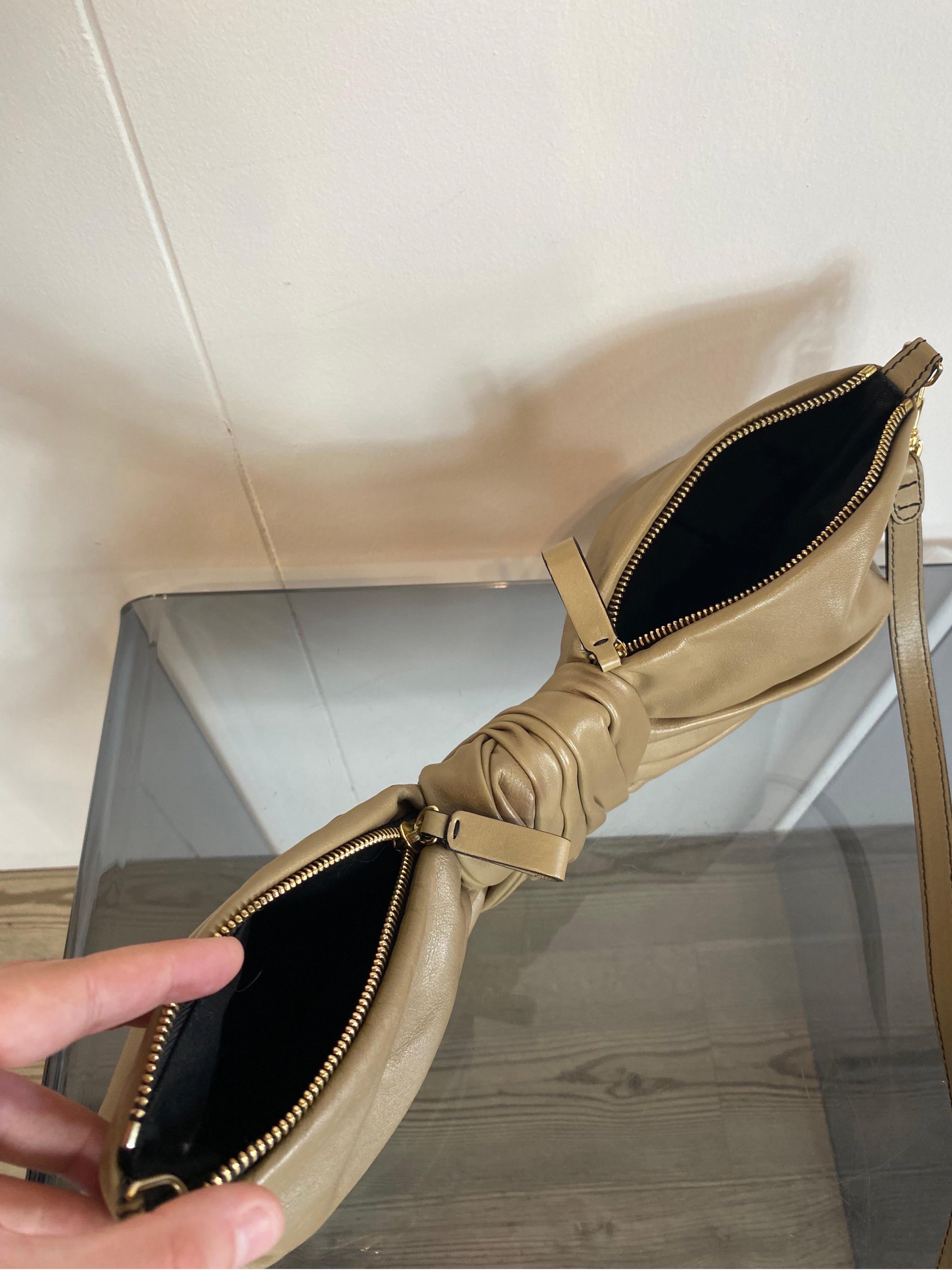 Brown Valentino Garavani bow bag