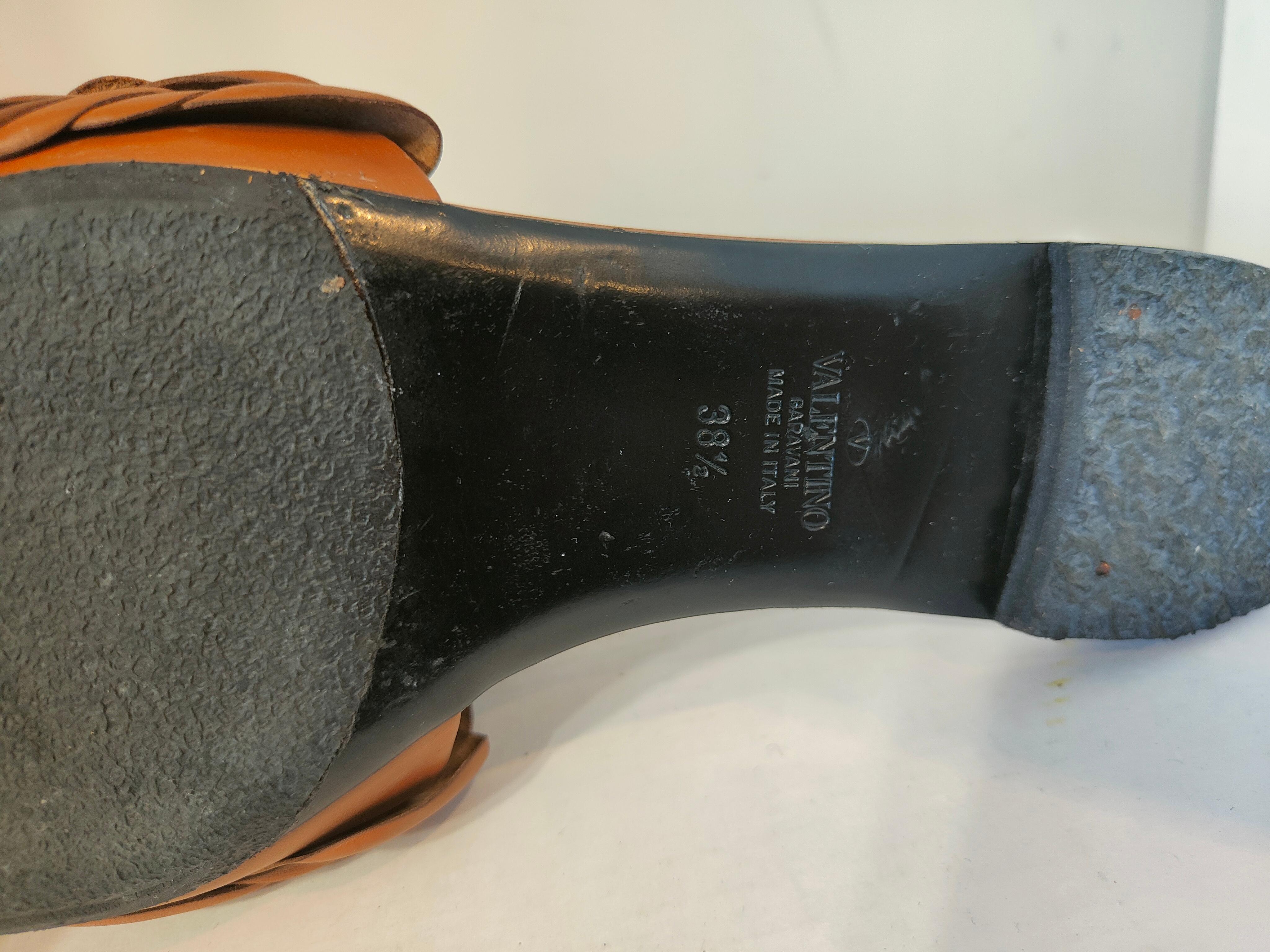 De las mujeres Zapatos flor marrones Valentino Garavani en venta