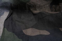 Valentino Garavani, camouflage printed scarf