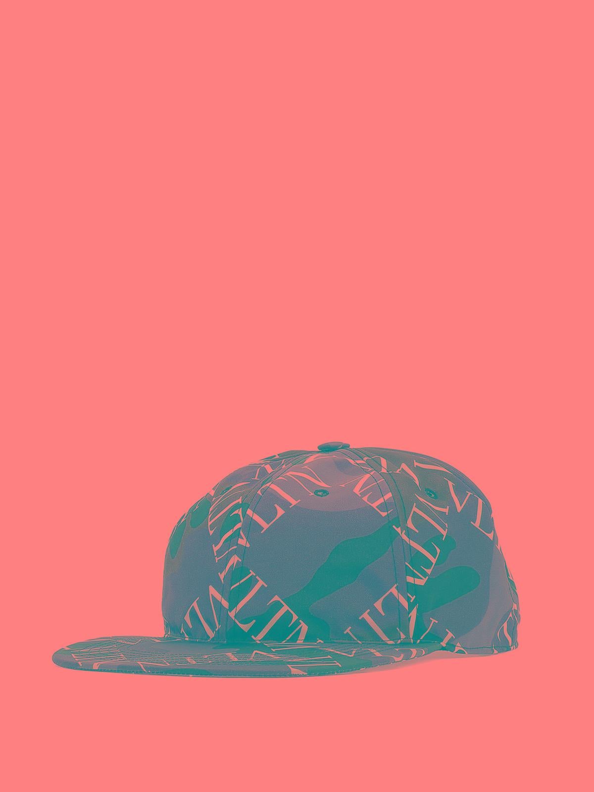 valentino camo cap