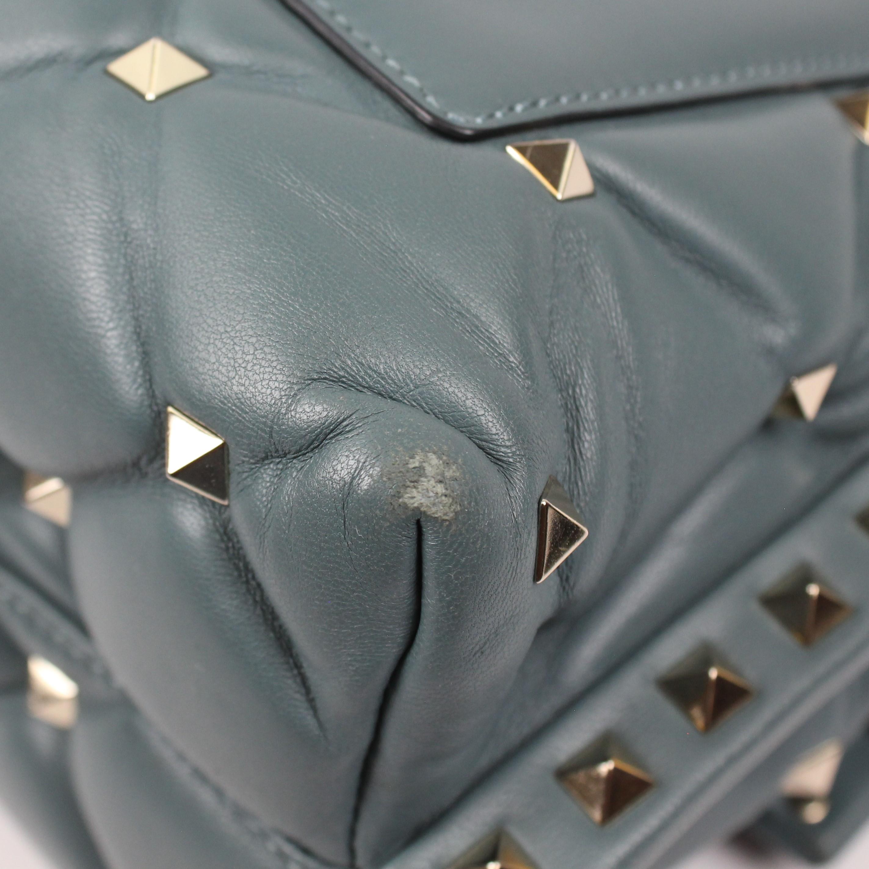 Valentino Garavani CandyStud leather handbag For Sale 9