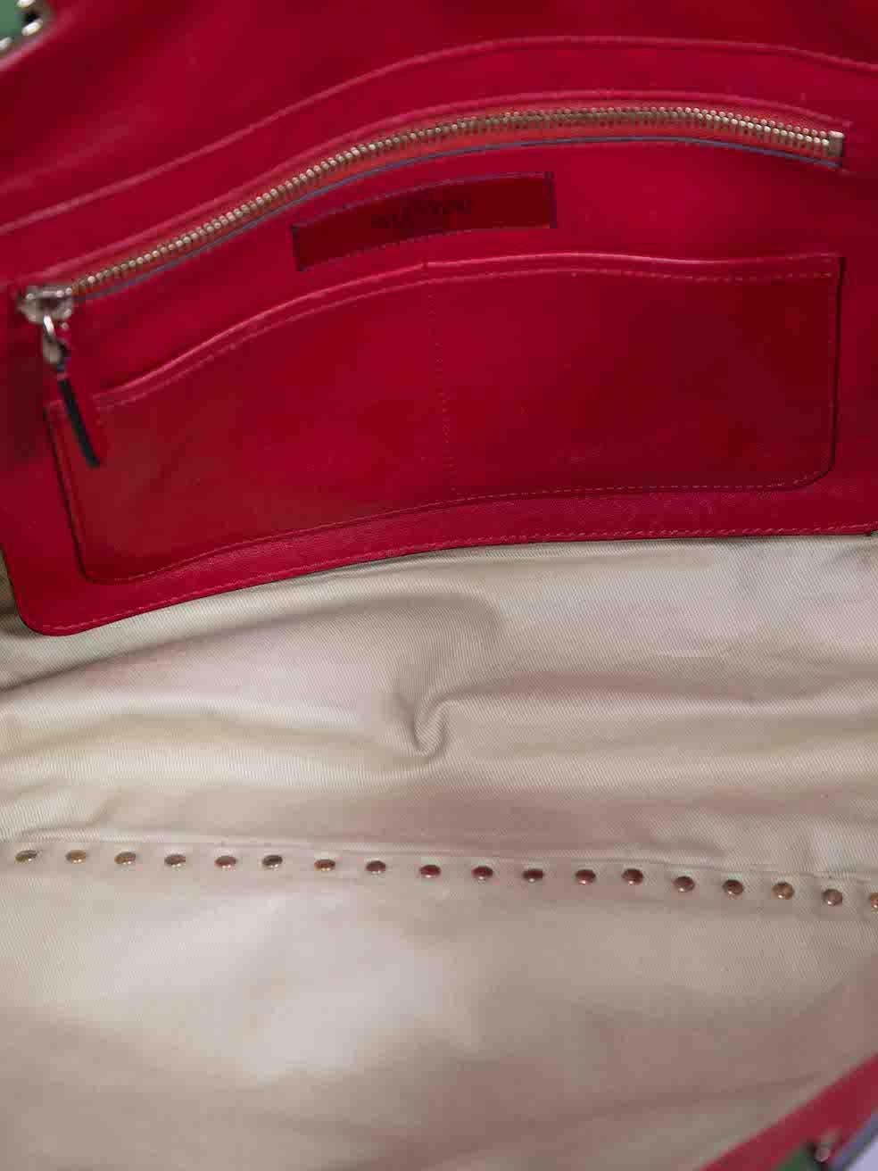 Valentino Garavani Colour Block Leather Rockstud Tote 1