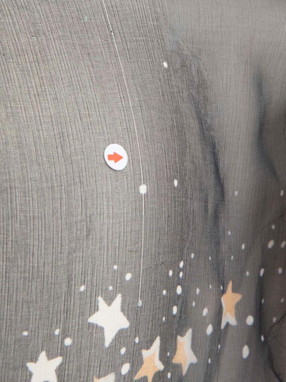 Valentino Garavani Vestido Acampanado Estampado Cosmos Talla XS en Bueno estado para la venta en London, GB