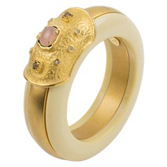Valentino Garavani Couture Bracciale Jewell Dorato