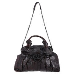 Valentino Garavani Crystal Embellished 'V' Logo Leather Bag