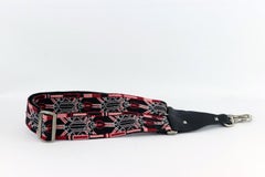 Valentino Garavani Embroidered Canvas And Leather Bag Strap