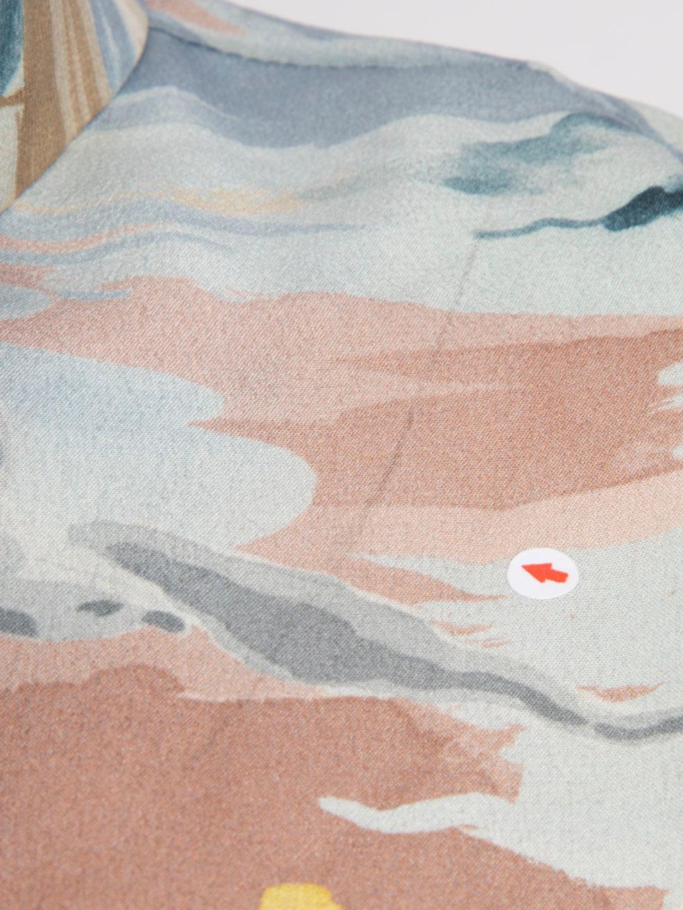 Valentino Garavani - Chemise à manches courtes en soie à motif floral - Taille XL Bon état - En vente à London, GB