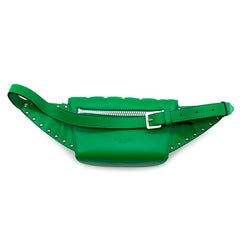 Valentino Garavani Free Rockstud Spike Leather Belt Bag - SIze 85