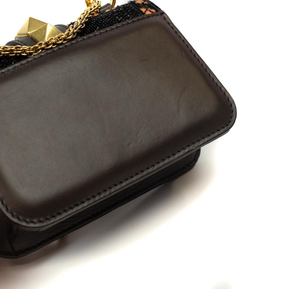 VALENTINO GARAVANI glam lock Shoulder bag in Multicolour Leather For Sale 5