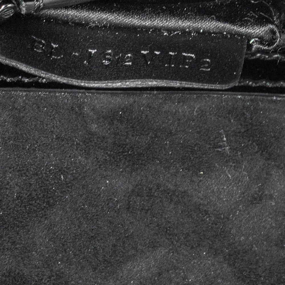 VALENTINO GARAVANI Glamlock Shoulder bag in Black Patent leather 3