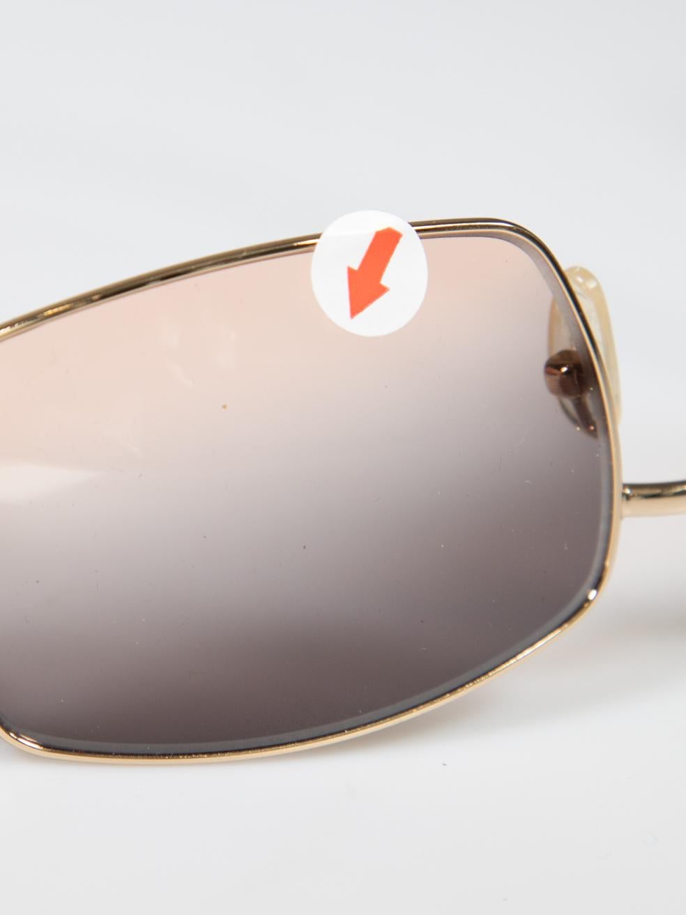 Gafas de sol Valentino Garavani Gradiente Gris y Rosa en venta 3
