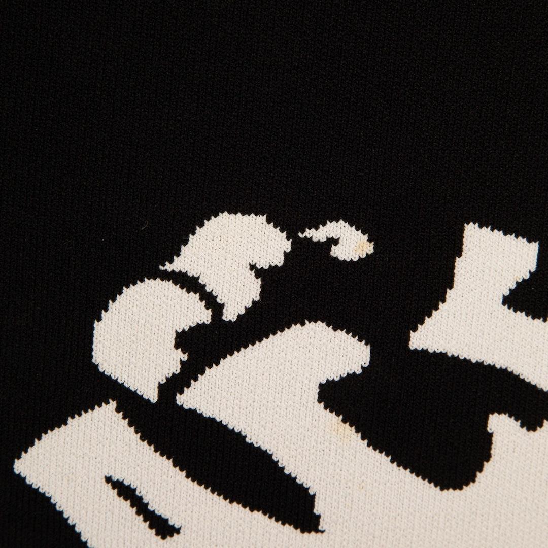 Valentino Garavani Knit Logo Knielanges Kleid Größe XXS im Zustand „Gut“ in London, GB