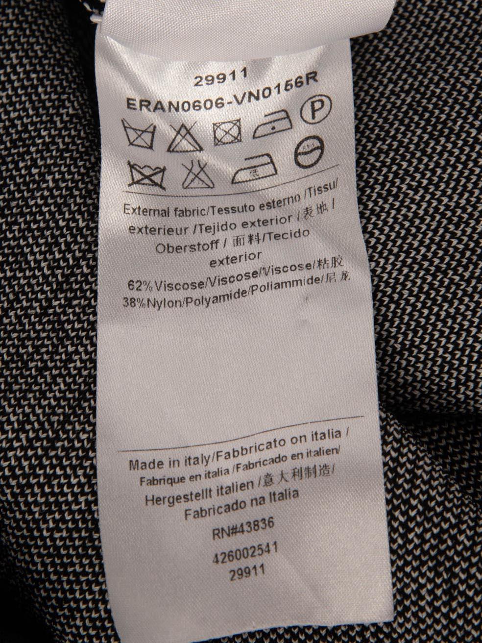 Valentino Garavani - Vestito al ginocchio in maglia con logo Taglia XXS 2