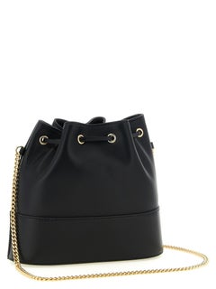 Sac seau en cuir d'agneau Valentino Garavani — Noir