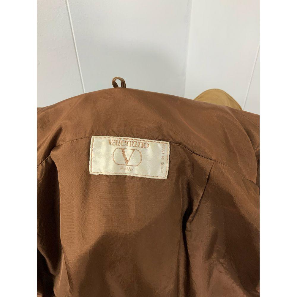Valentino Garavani Leather Jacket in Brown In Good Condition In Carnate, IT