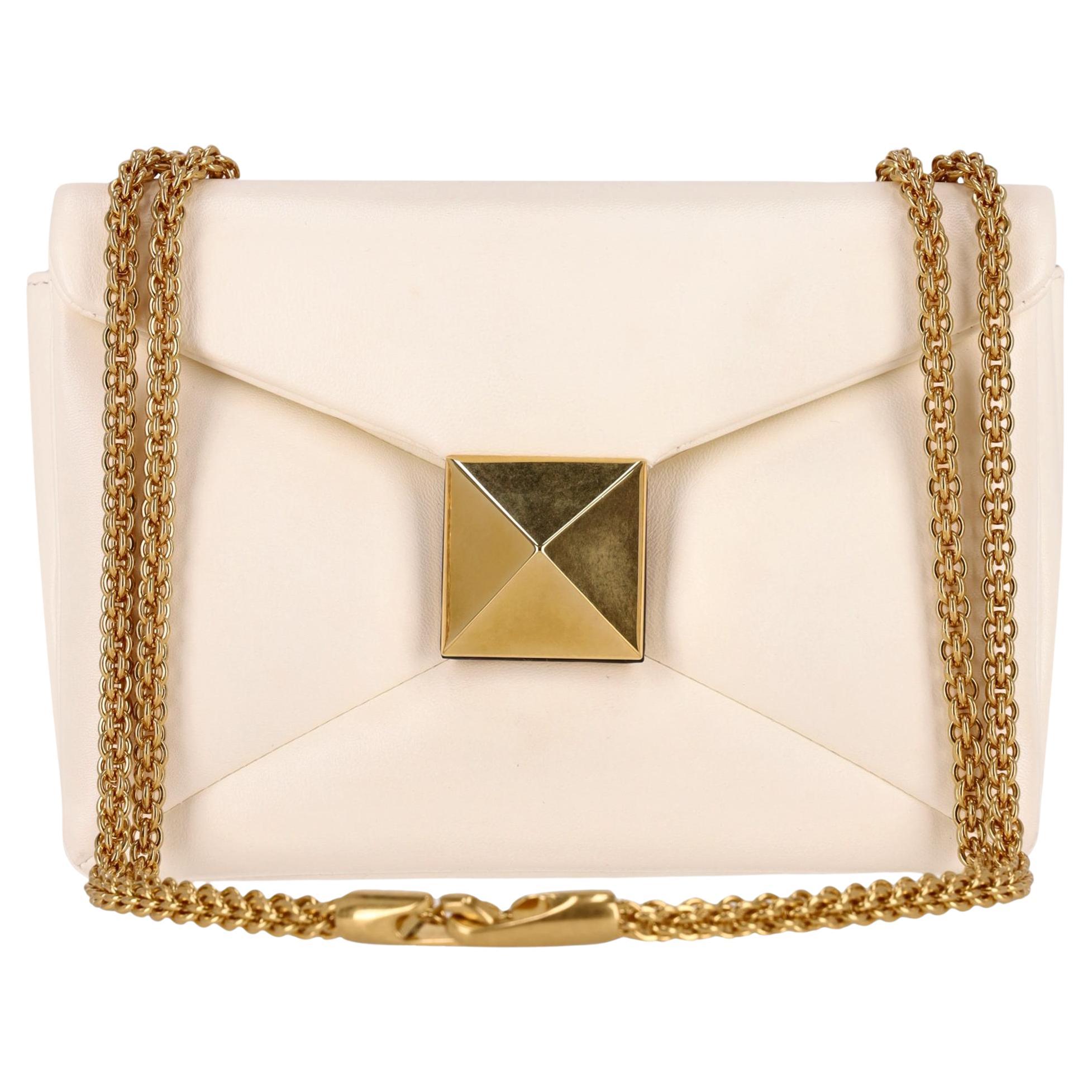 Sac à main Valentino Garavani en cuir avec clous
