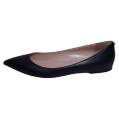 Ballerines en cuir à bout pointu Valentino Garavani - taille 41 (UE)